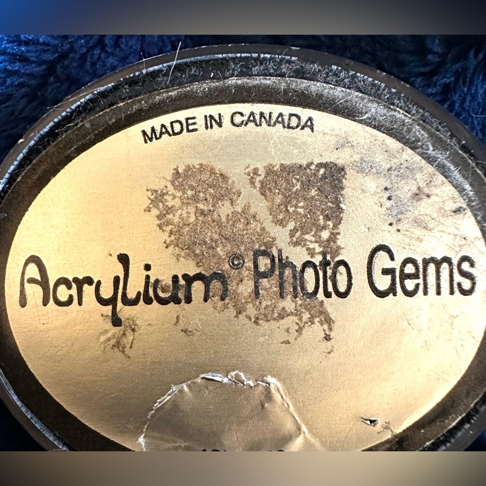 Acrylium Photo Gems MCM Lucite New Orleans Paperweight Souvenir Canada RARE HTF - Picture 5 of 6